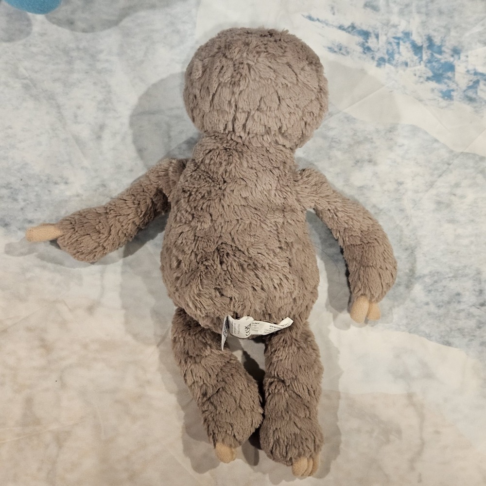 Mary Meyer Sloth Plush 13"‎ Brown Tan Soft Stuffed Animal Toy - Picture 3 of 5